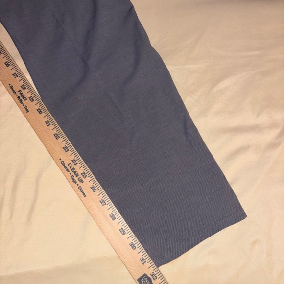 TravisMathew Mens Grey Micro Stripe Performance Golf Pants Size 34X32 Straight - Picture 3 of 5